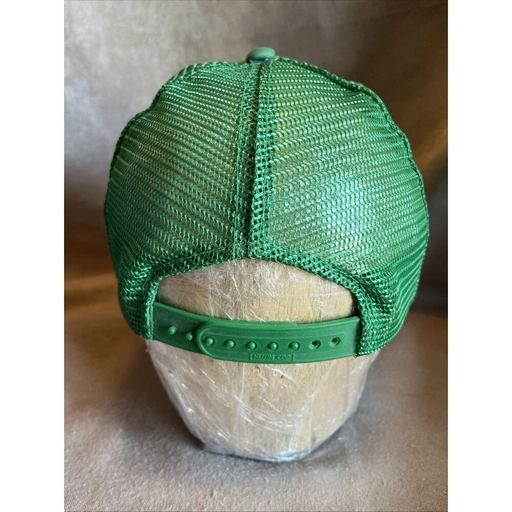 VTG NOS Nissin Rope Snapback Trucker Hat Cap Full Foam Premium Green Diesel